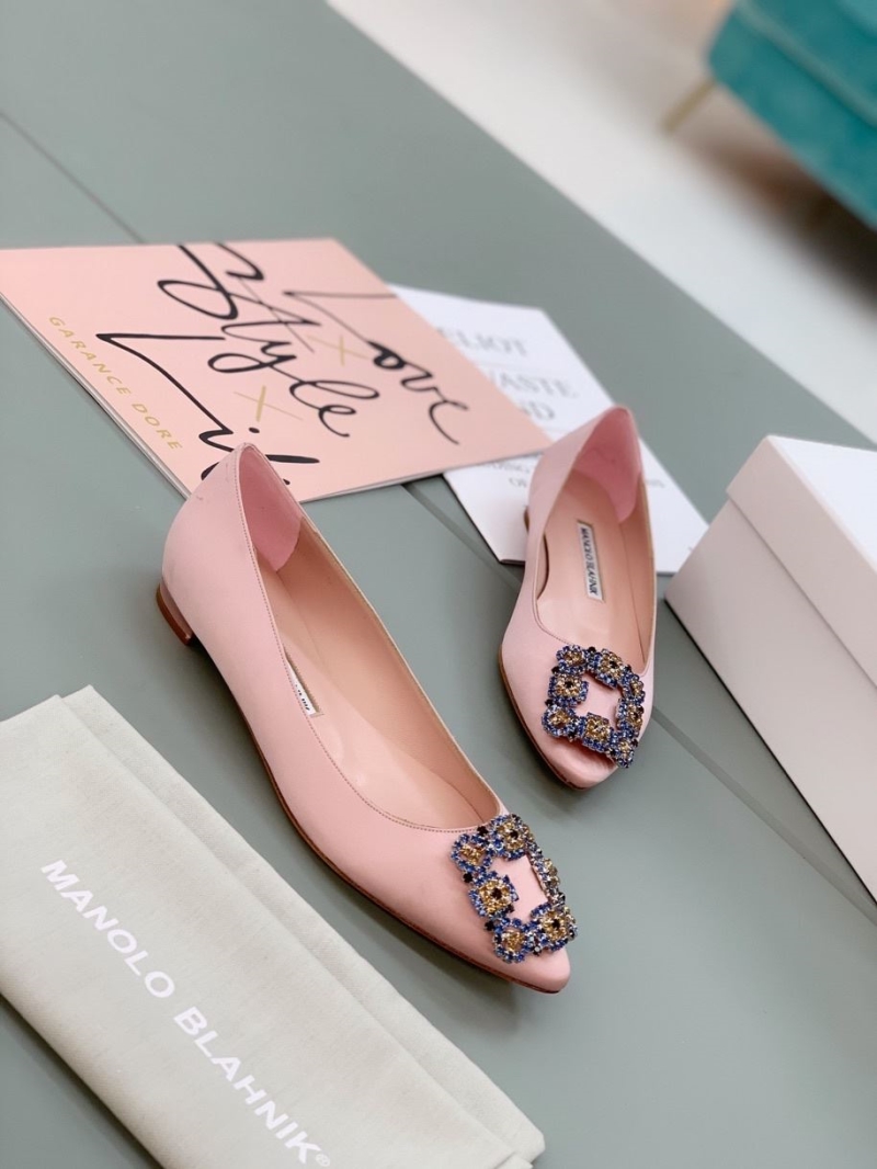 Manolo Blahnik flat shoes